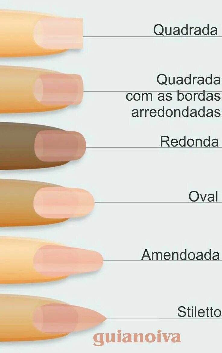 Форма ногтей Manicure nail designs, Nail manicure, Work nails