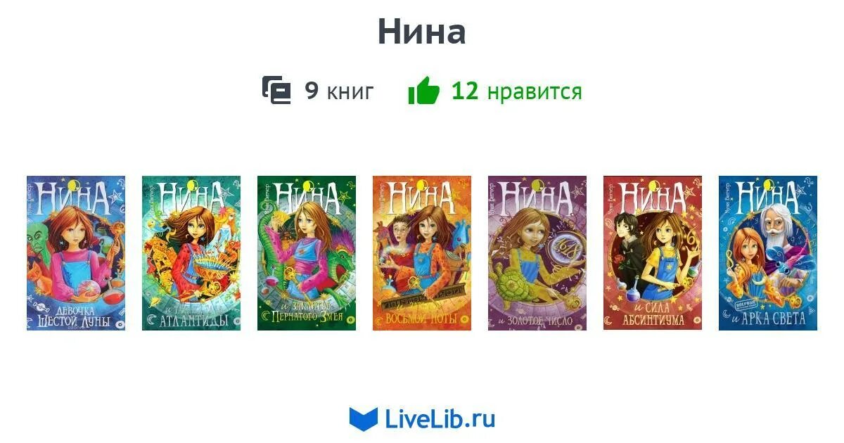 Слушать книги нины