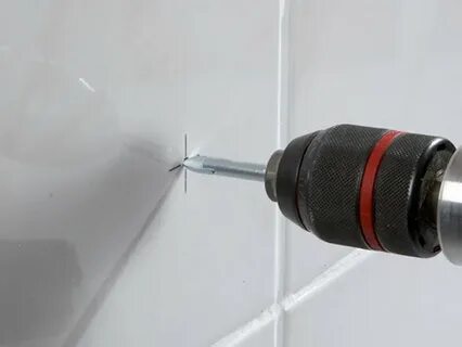 Чем сверлить плитку под дюбель