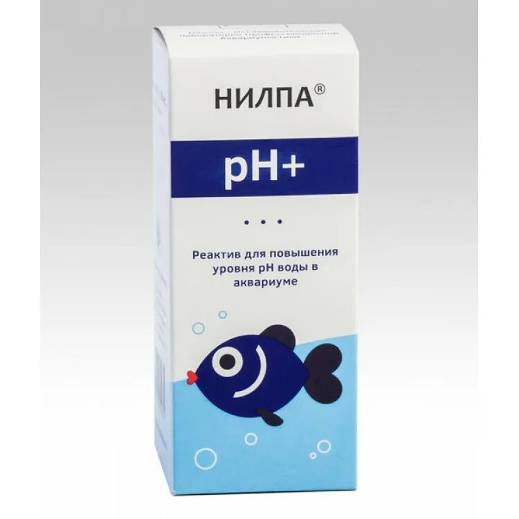 Реактив PH+ 100мл. PH Нилпа. Нилпа для аквариума. Реагент для увеличения РН воды.