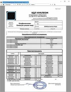 Сайт кдл узнать результаты анализа