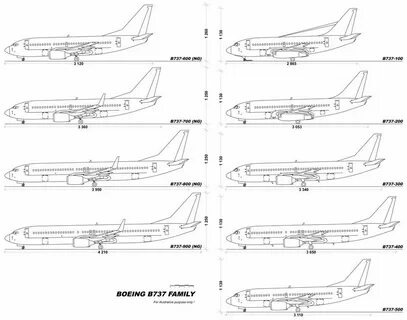 737 800 размер
