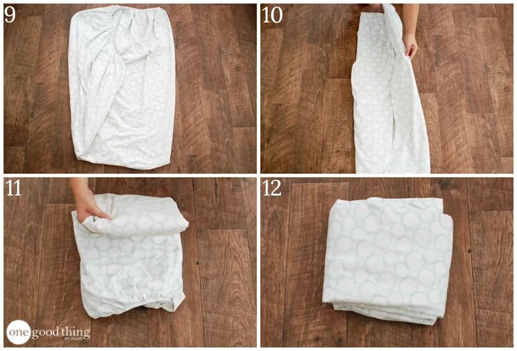 Сложенные юбки. Как правильно складывать наволочки. Как сложить простынь на резинке. Как правильно складывать ткань.
