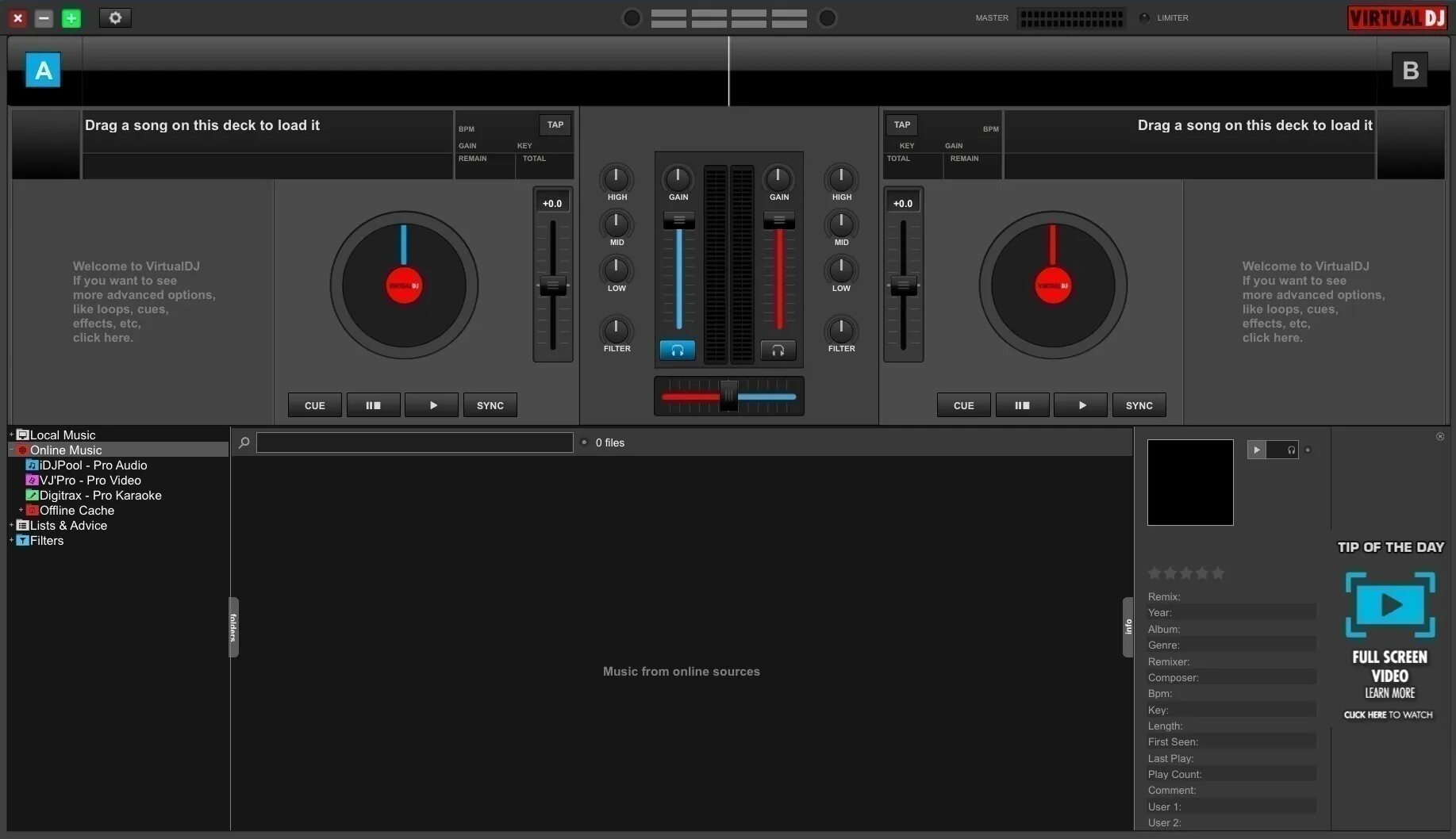 Virtual total. Virtual dj 1. virtual dj 8.5 pro. virtual dj pro 2025. virtual dj 8.3 интерфейс.