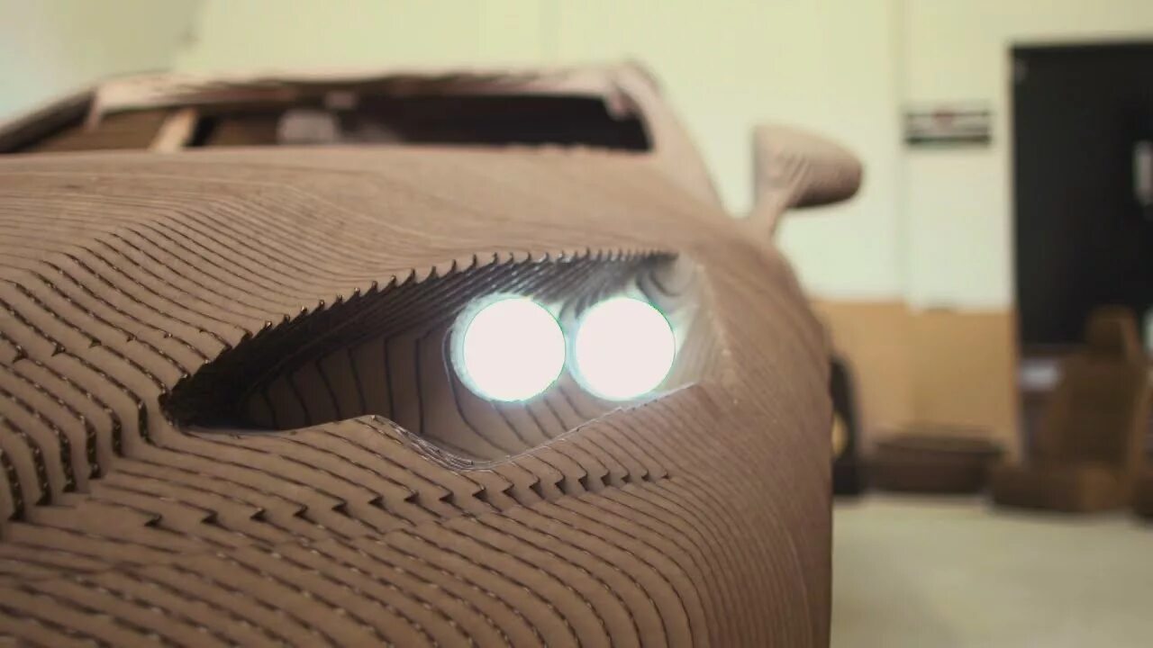 Using cardboard