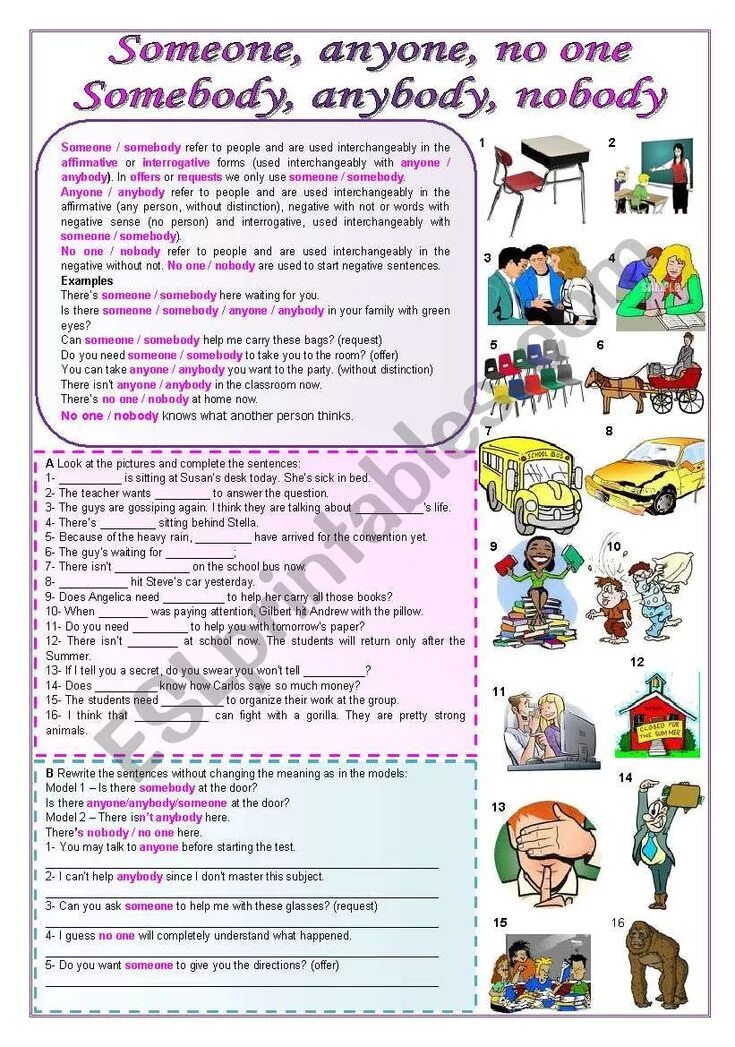 Without negative. Someone anyone Worksheets. Somebody anybody Nobody Worksheets. Somebody anybody Worksheets. Somebody упражнения.