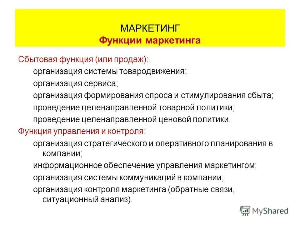 Функции управы