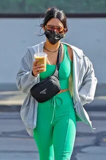 Vanessa Hudgens in Gym Ready Outfit - West Hollywood 01/14/2022.