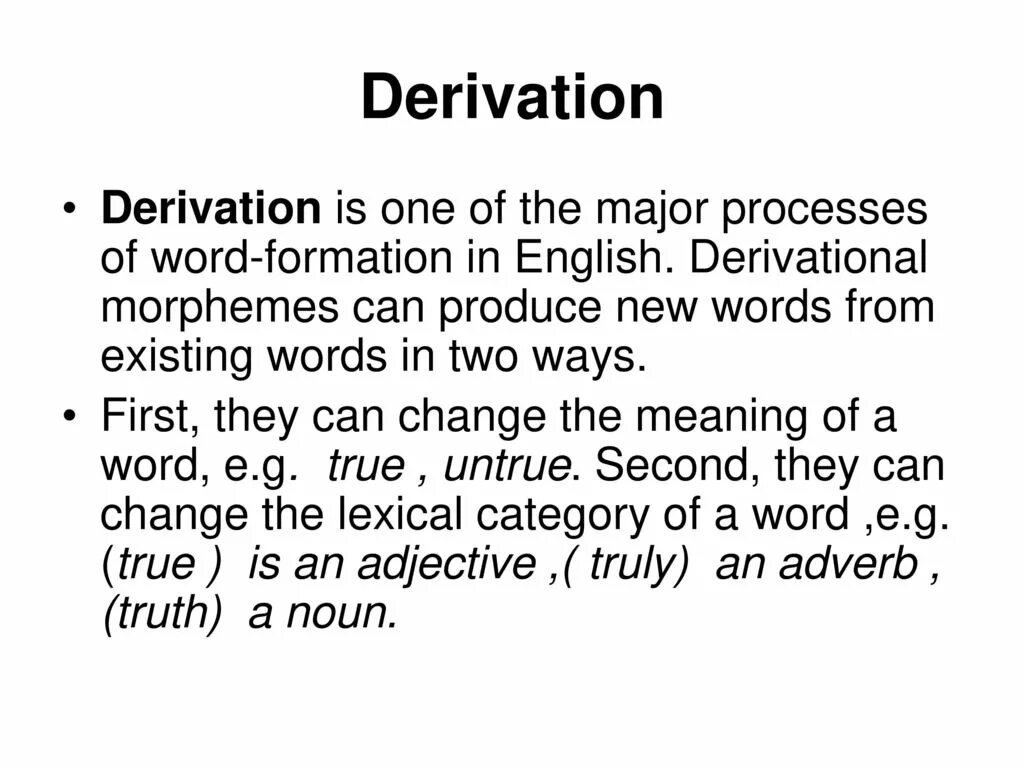 There are several ways