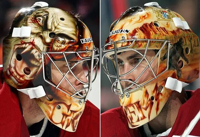 Thomas Greiss Masks. Самые красивые маски НХЛ. Mask Football только маска. Bloodyhawks ru