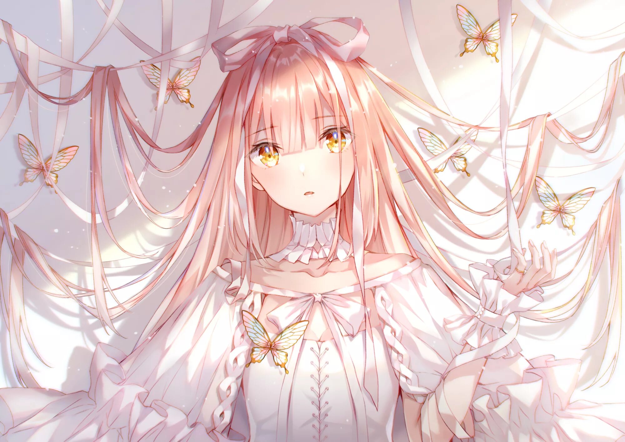 Аниме девушка с розовыми волосами и желтыми глазами. Девочка с розовыми глазами. Розовые глаза аниме. Девочка с розовыми глазами. Девушка с розовыми волосами арт.