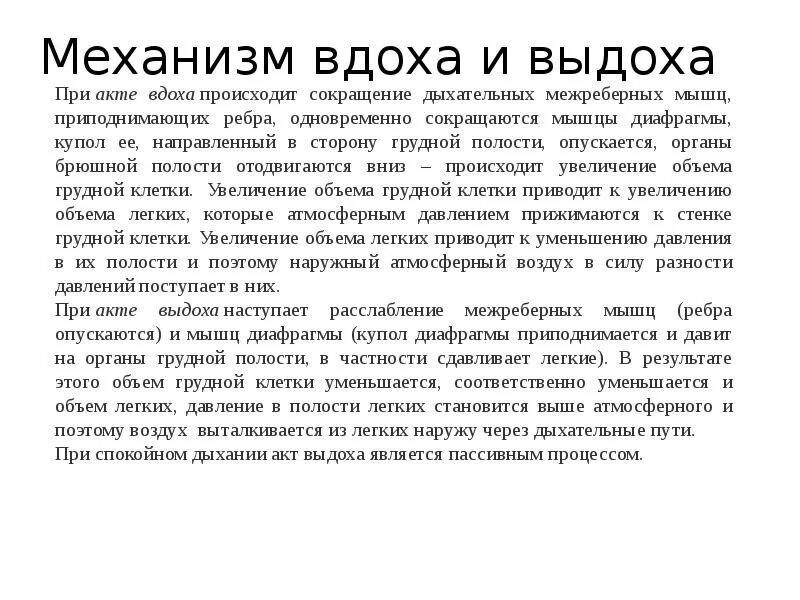 При выдохе у человека происходит. Акт вдоха и выдоха. Доклад про вдох и выдох. Путь воздуха при вдохе и выдохе. Что происходит во время вдоха.