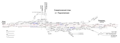 Карта расположения станции