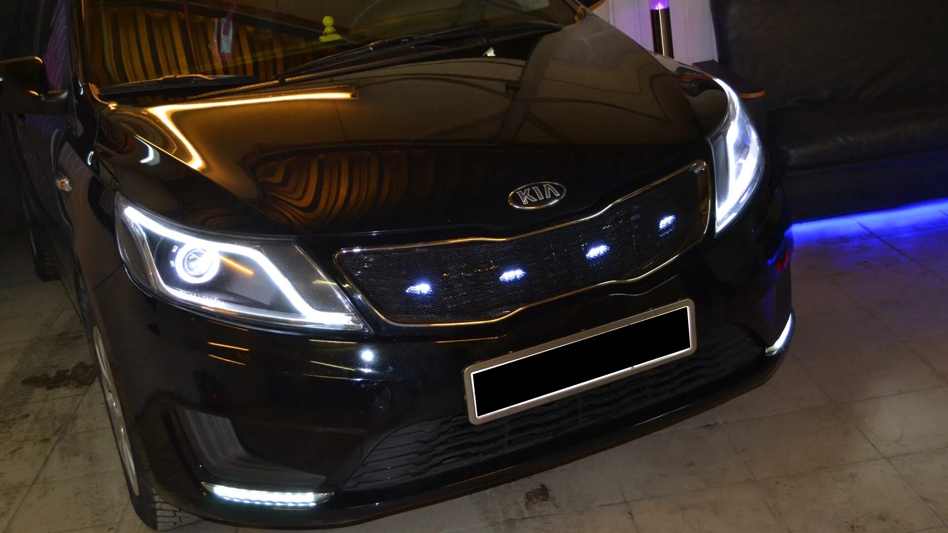 Led оптика Kia Rio 3. Led фары Kia Rio 3. Светодиодные фары на Киа Рио 3. Диодные реснички Kia Rio 3. Киа рио 3 свет фар