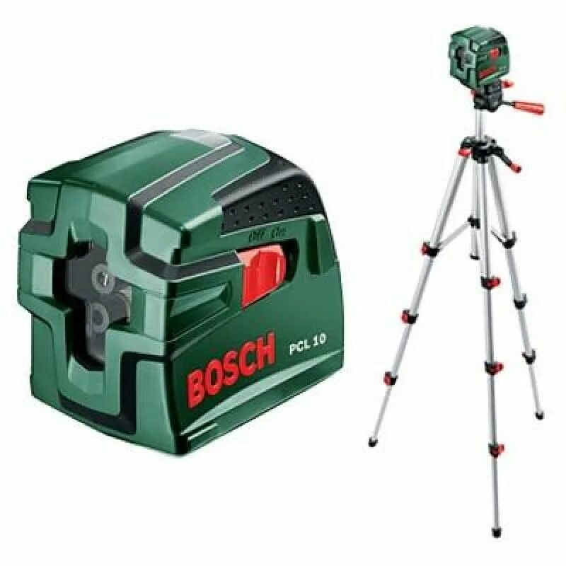 Лазерный нивелир Bosch PCL 10. Лазерный уровень Bosch PCL 20. Лазерный уровень самовыравнивающийся Bosch PCL 10. Уровень лазерный Bosch PCL 20 Set + штатив.