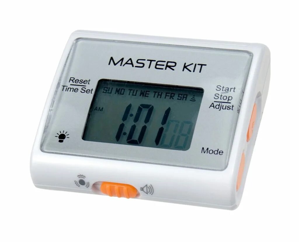 Master kit отзывы. Вибробудильник Master Kit mt4090. Шагомер Kit mt4060. Часы вибробудильник для глухих. Наручный будильник с вибрацией.
