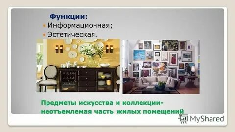Функции помещений