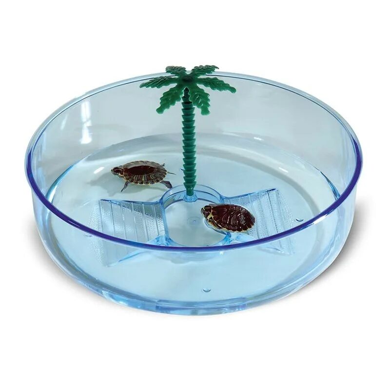 Террариум для маленькой черепахи. Ninjia с островом, 50х40х14,5см (56599). Террариум для маленькой черепахи. Аквариум 200 литров для красноухой черепахи. Аквариум для красноухой черепахи.