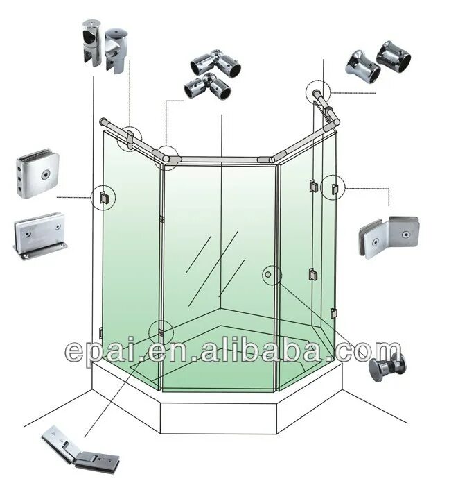 Собрать стеклянную душевую. Зажимы для стекол душевой кабины. Регулировка петель в душевой кабинке. Запчасти на душевую кабину стекло. Петля для душевой джакузи.