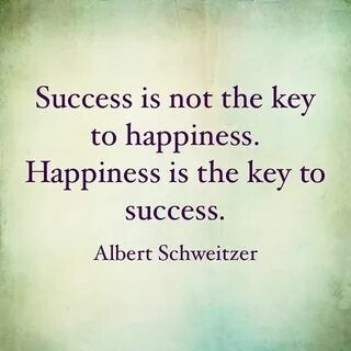 The key is happy