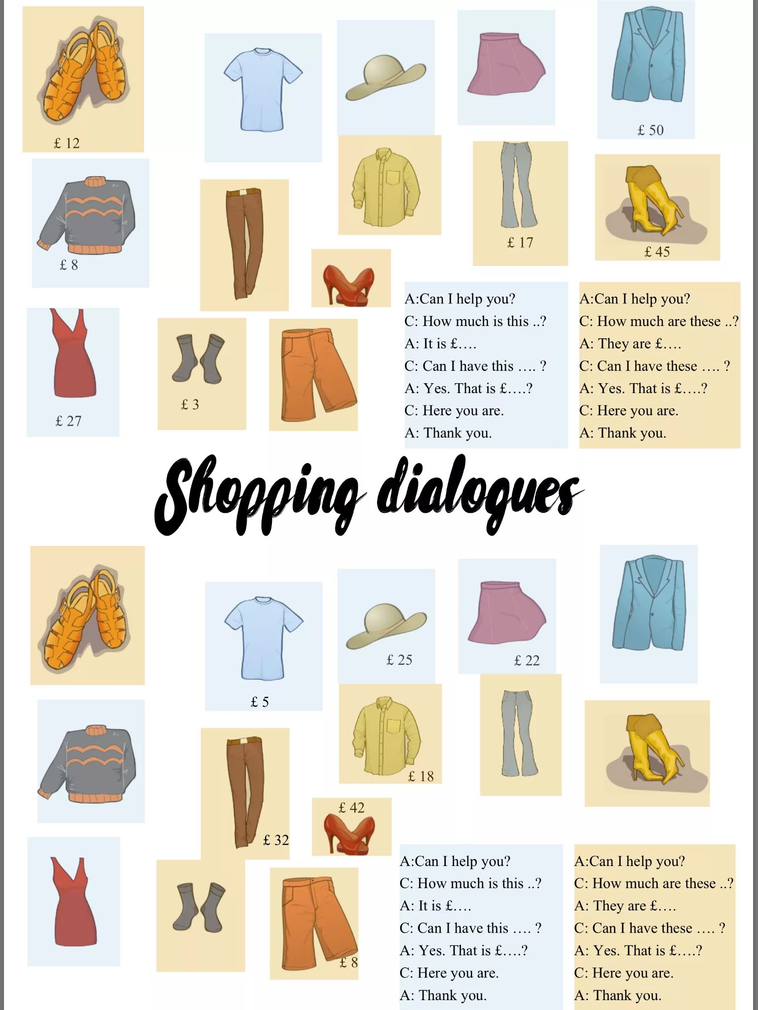 Clothes dialogues. Shopping for clothes ESL dialogs. Clothes speaking. Elementary clothes speaking. Игра shopping for clothes speaking.