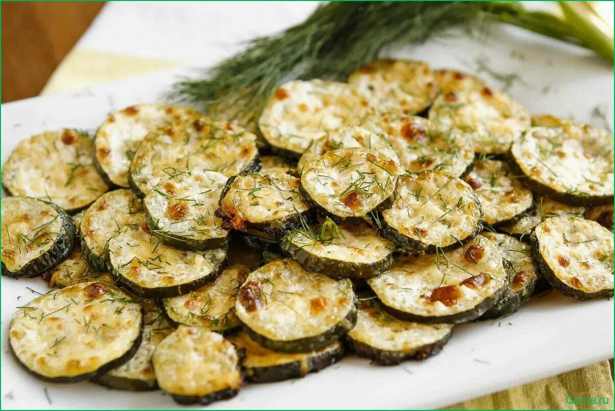 Рецепт кабачков кусочками