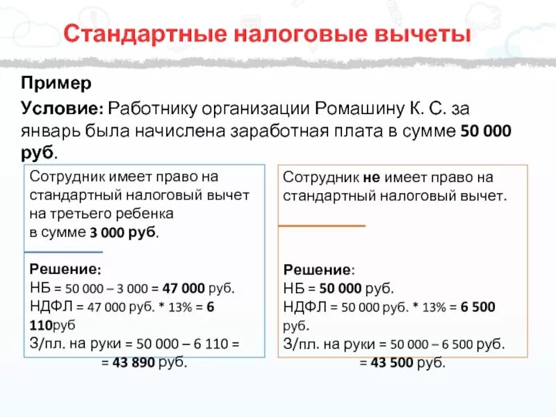 Максимальный социальный вычет в 2023. Как посчитать налоговый вычет на 2 детей. Налоговый вычет на детей с зарплаты. Вычет с заработной платы на детей. Как посчитать налоговый вычет на ребенка с зарплаты.