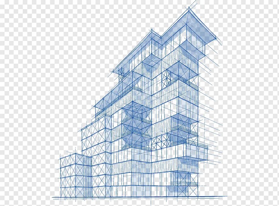 Векторный рисунок построен из сложных объектов. Векторные изображения архитектура. Эскиз многоэтажного дома. Архитектурные постройки рисунок. Контур здания.