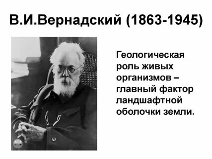 Главная роль живых организмов