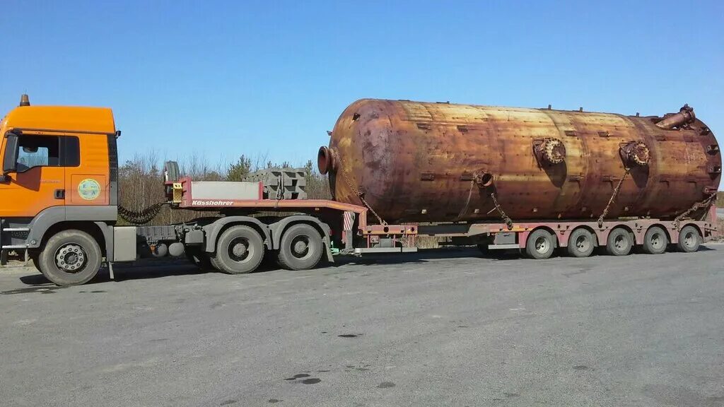 Трал 20 метров. 189 тонн. 189 тонн. Полуприцеп негабарит. Голдхофер трал.