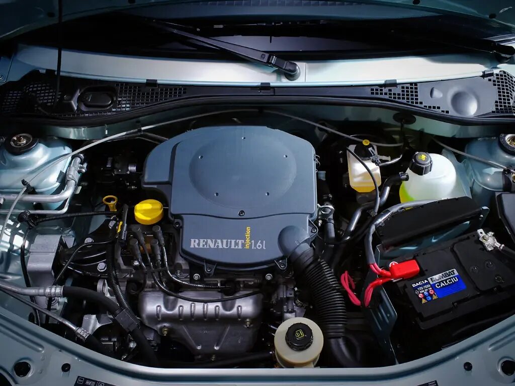 Renault Logan 2004, 2005, 2006, 2007, 2008, седан, 1 поколение технические харак