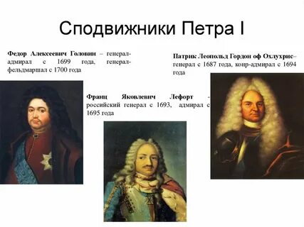 Противники петра первого