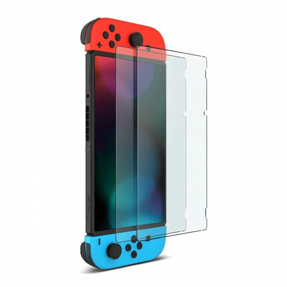 Switch стекло. Нинтендо свитч защитное стекло гласс.