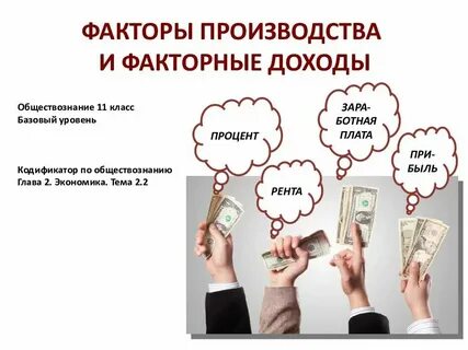 Рента процент заработная плата это