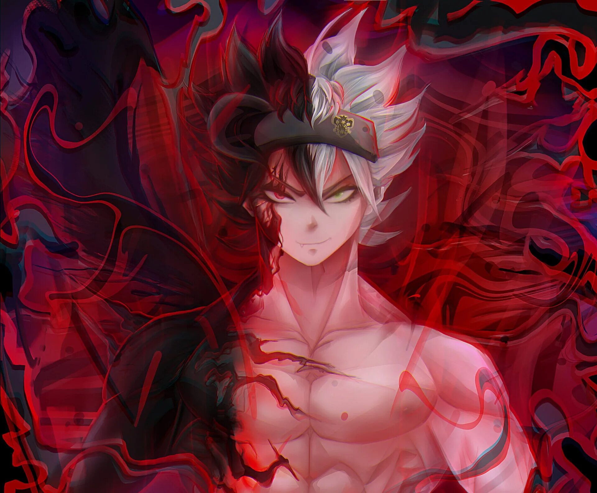 Черный клевер красный. Аста из аниме черный клевер. asta аниме. аста black clover. аста чёрный клевер.