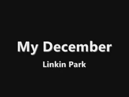 My december linkin park перевод