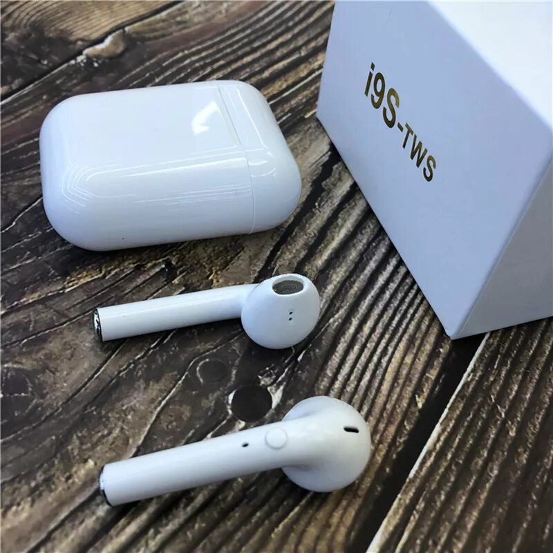 Купить 1 наушники airpods. I9s TWS наушники. AIRPODS i9s-TWS. Беспроводные наушники TWS i9s оригинал, белый. I9s-TWS наушников беспроводных.