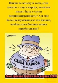 Почему слуги народа