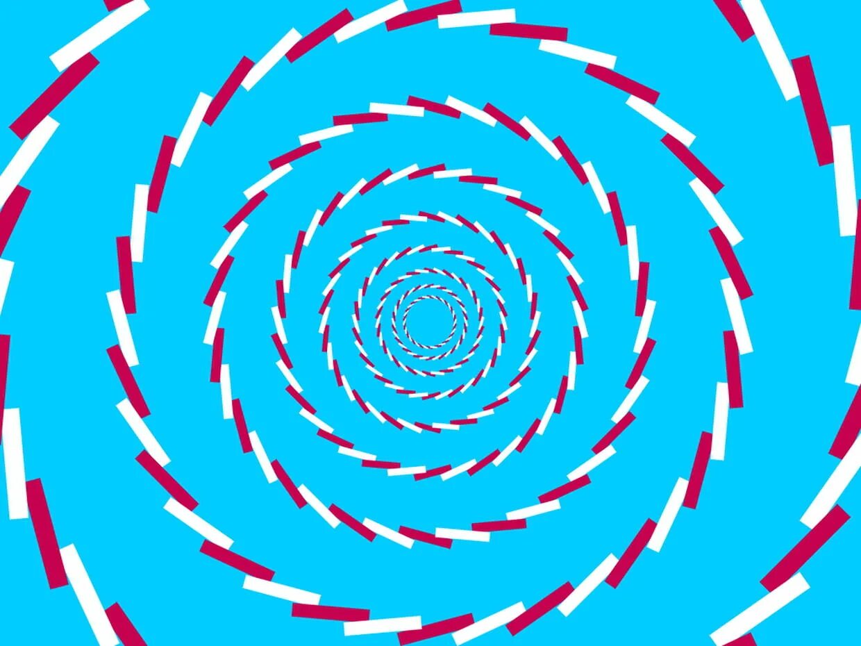 Круг на белом фоне. Черно белая спираль. Белый футуристический амфитеатр. Неотрывно смотреть. Спиральная лестница.