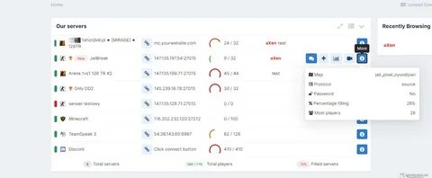 Server list am