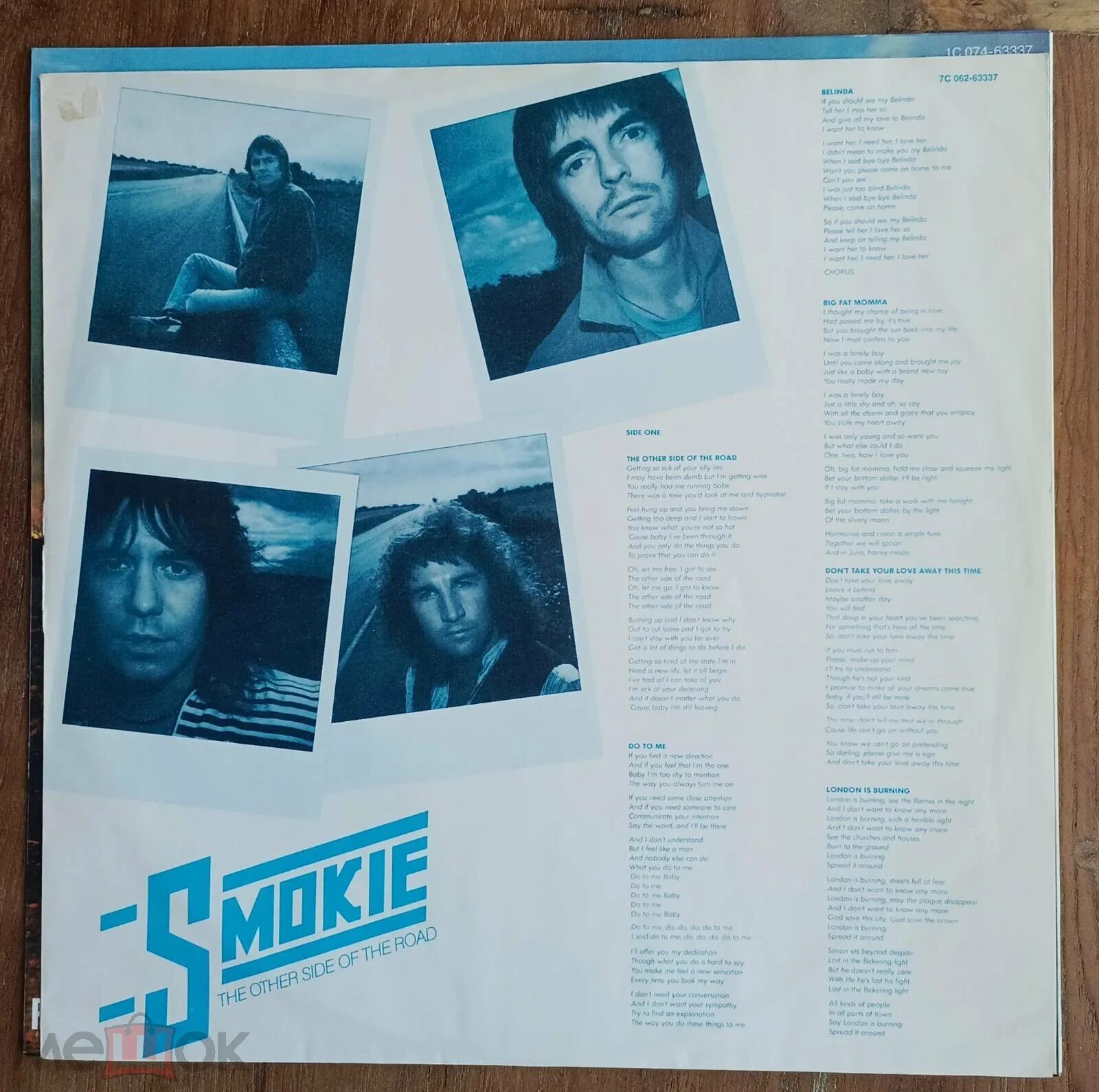 Smokie the other. Smokie the other side of the road 1979.