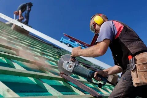 Roofing work