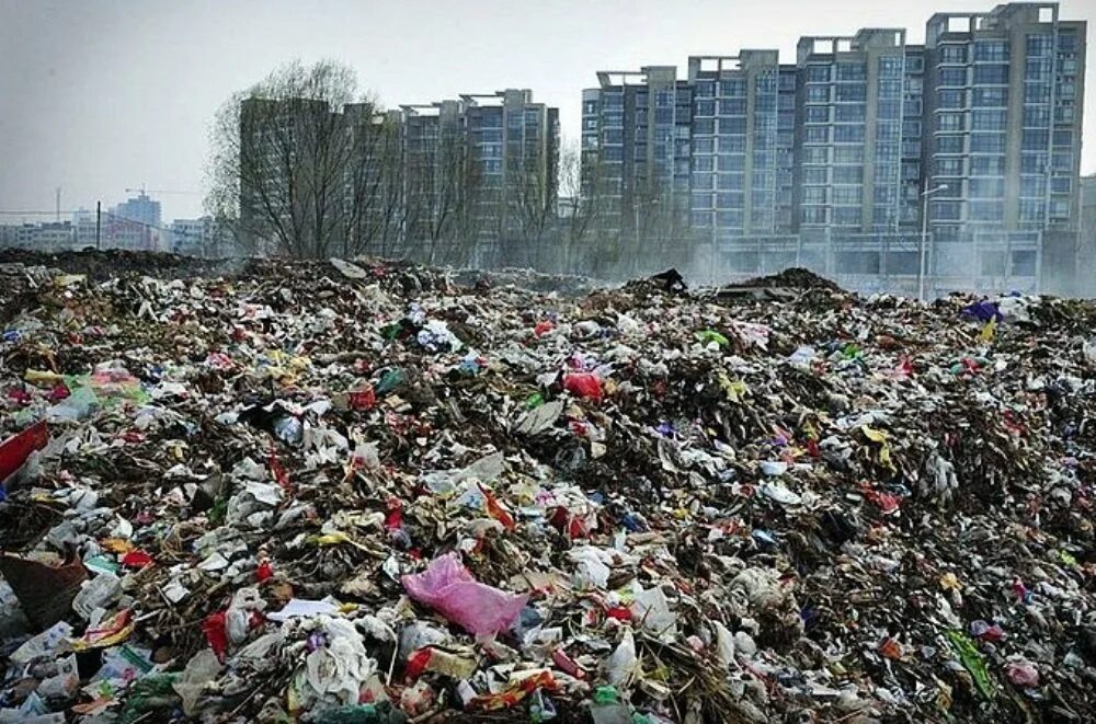 Загрязнение мусором окружающей. Нью Дели мусорная гора. Загрязненность окружающей среды Китая. Свалка в городе. Экология города.