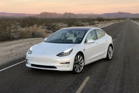 Tesla model 3 at