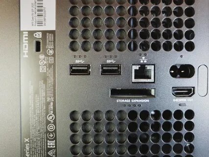 Xbox series s разъемы