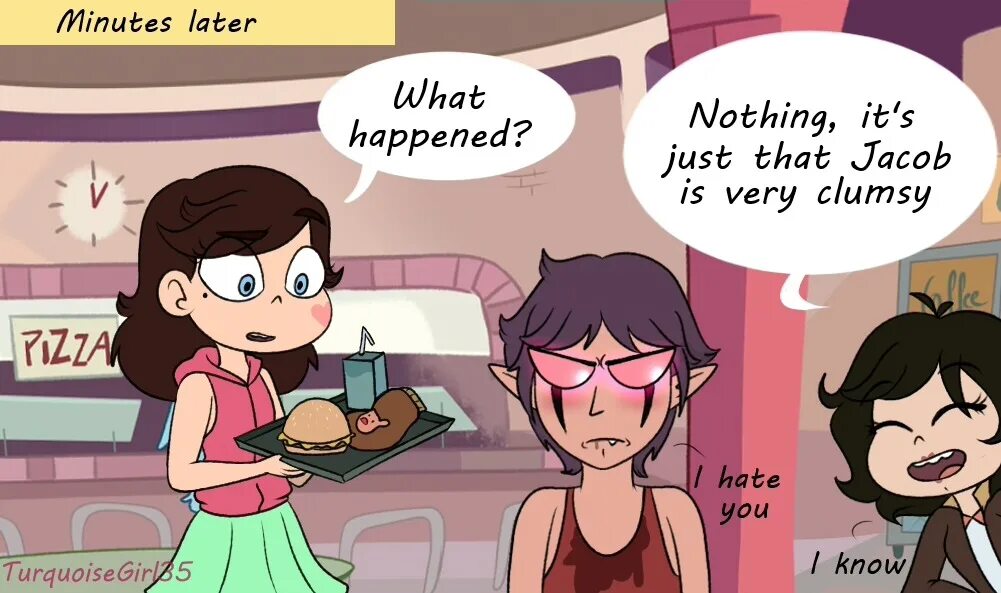 Nothing happened to me i happened. Луна Баттерфляй и ее друг turquoisegirl35 Jacob Lucitor. Turquoisegirl35 Jacob Lucitor комикс. И Луна Баттерфляй Jacob Lucitor комикс. Клэрити Баттерфляй Люцитор комикс.