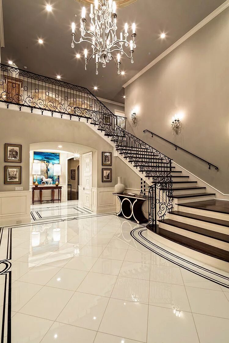 Жить в холе. Энтранс Холл. Интерьер холла с лестницей. Красивые холлы с лестницами. Роскошная лестница.