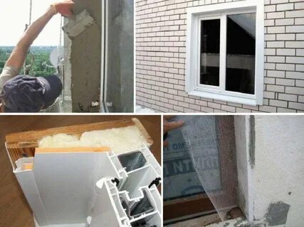 Как установить откосы на пластиковые окна снаружи