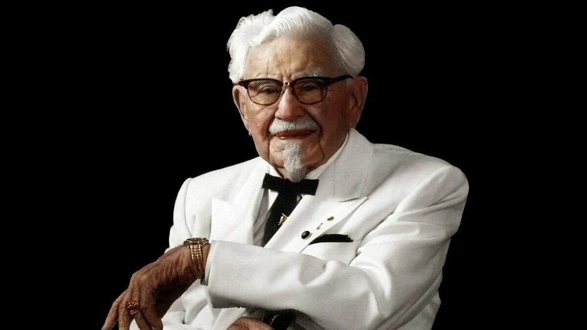 Создатель kfc. Харланд дэвид сандерс. харланд дэвид сандерс kfc. kfc полковник сандерс. полковник харланд дэвид сандерс.