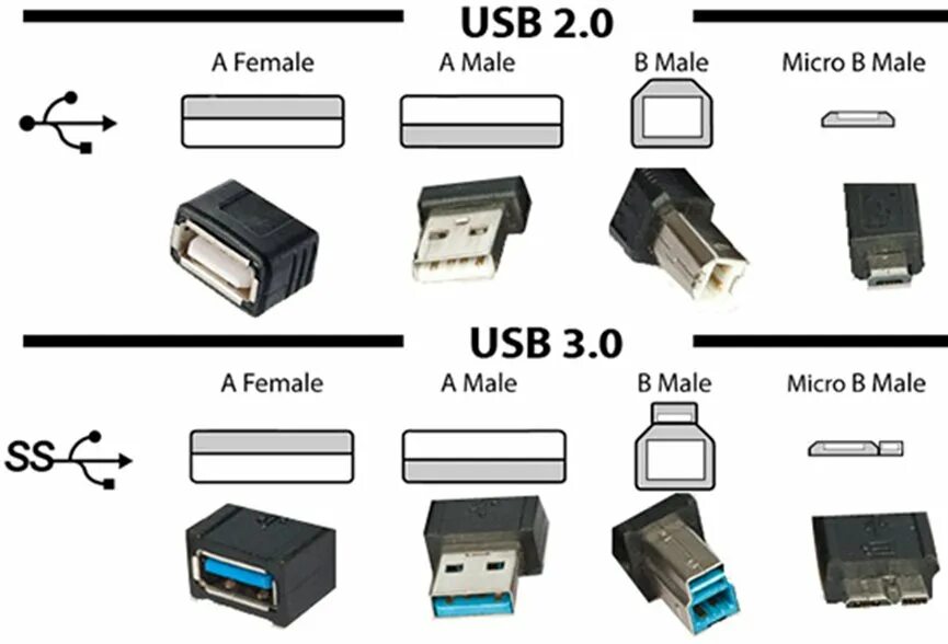 План замены usb накопителей. Разъём USB 3.0 И USB 2.0 отличие. Разъем USB2.0(male) Type a, на кабель. Микро USB 2.0 разъем. Порт УСБ 3.0.